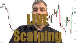 Live Scalping - 4 trades in 8 minutes live