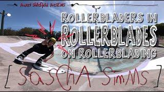 Rollerbladers In Rollerblades On Rollerblading // Sascha Simms