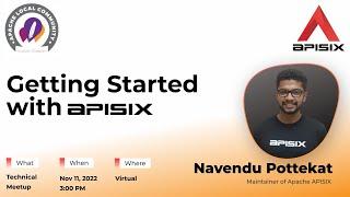 Getting started with Apache APISIX(Meetup talk)