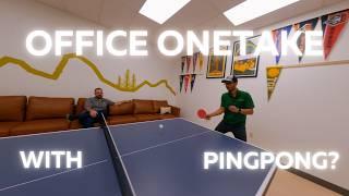 Brand New Office One Take with Ping Pong and Corn hole