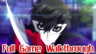 Persona 5 Strikers Full Game Walkthrough No Commentary 4K 60FPS