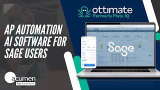 Ottimate: AP Automation AI Software for Sage 300 & Sage Intacct