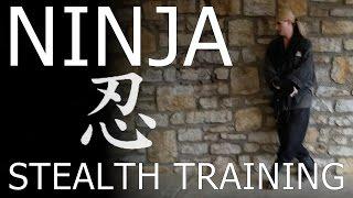 NINJA STEALTH WALKING TECHNIQUE  Yoko-bashiri: Ninjutsu Training