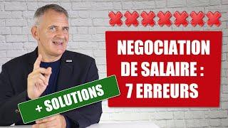 Comment négocier son salaire en entretien d'embauche : 7 erreurs (+ solutions)