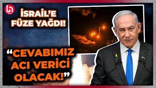 İran İsrail'e balistik füze yağdırdı, Netanyahu intikam yemini etti: "Cevabımız acı verici olacak!"