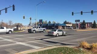 A Real Nuclear Warhead Military Convoy Moving Through Town