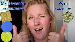 My favourite eyeshadows | with swatches | anoukdominiquerose