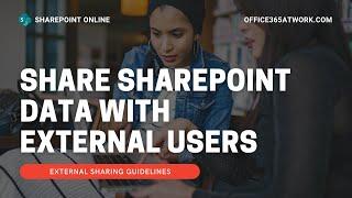 SharePoint Online External sharing of sites and files