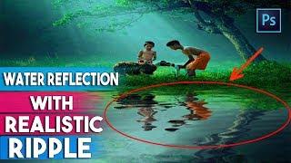 How to Make Water Reflections With Realistic Ripples in Photoshop