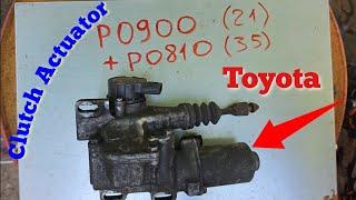 P0900 P0810 Some of Reason and How to Resolve Check Motor Toyota MMT Semi Automatic  Repair Yaris Au