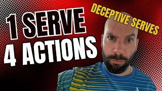 CONFUSE Your Opponent | 4 Deceptive Service Moves