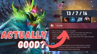 STARTING TO FEEL THE FLOW (STRENGTH) MORPHLING OFFLANE BUILD - DOTA 2 7.36C FACETS