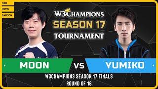 WC3 - [NE] Moon vs Yumiko [HU] - Round of 16 - W3Champions Season 17 Finals