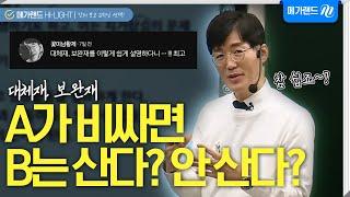 [메가랜드 HI-LIGHT] 스마트학개론 황재원_A가 비싸면 B는 산다 안산다? 대체제와 보완재ㅣ나에게 맞는 교수님을 선택하세요!