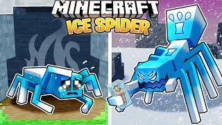 I Survived 100 Days as an ICE SPIDER in HARDCORE Minecraft!