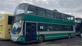 *Thrash* Moffat and Williamson Volvo B7TL Gemini 1 (SN56 AEY) Service:nis