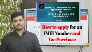 How to apply for IMEI Number and purchase TAC Number || IMEI EVTL INDIA || Certification Consultancy