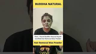 Herbal Wax Powder For Hair Removal - Buddha Natural - Hair Removal Wax Powder #beauty #wax #shorts