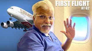 Dad's First Flight Experience! | Emirates 