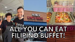 Eat all you can FILIPINO food buffet in San Antonio, TX! | Kuya Jake