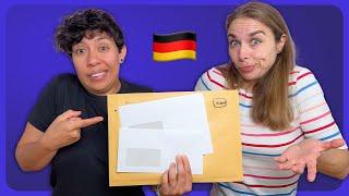 How to write addresses on envelopes in Germany