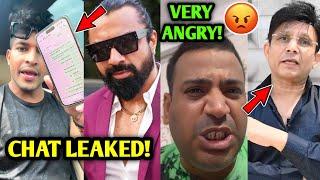 OMG! Thara Bhai Joginder & Ajaz Khan CHAT LEAKED, Puneet Superstar VERY ANGRY KRK 