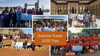 Overton Travel 2020 Trips