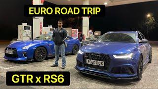 TAKING MY RS6 AND GTR TO NURBURGRING IN GERMANY  | VLOG 1 | ROAD TRIP