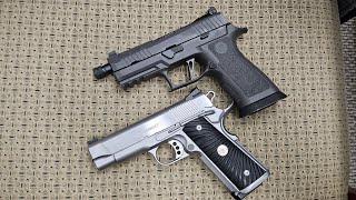 Wilson Combat 1911 vs. Sig P320 Legion