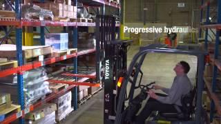 Toyota: The 3 Wheel Electric Forklift