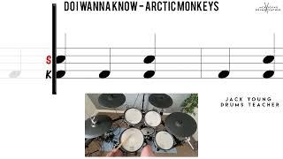 How to Play    Do I Wanna Know   Arctic Monkeys