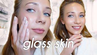 GLASS SUPERMODEL Skin Morning Skincare Routine (Sensitive, Rosacea)