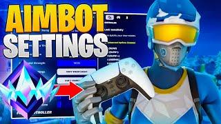 *NEW* BEST Ranked Controller Settings for Fortnite CHAPTER 5! (AIMBOT)