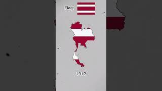 Evolution of Thailand  #history #geography #map #viral