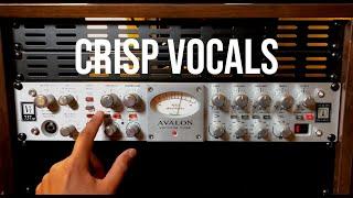 Avalon 737sp Vocal Sounds and Review with Neumann U87 Microphone