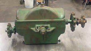 Oliver 64 Drill Transmission Repair Part 2: Upgraded Parts