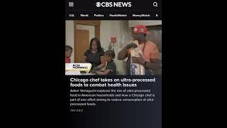 @CBSMornings  Segment featuring Chef Ken and his work with UIC Health and the Food Is Life program