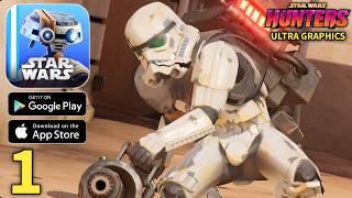 Star Wars Hunters Global Launch Gameplay Walkthrough Part 1 (ios, Android)