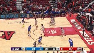 HIGHLIGHTS: UNLV's 79-73 win over San José State