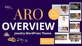 Aro Introduction | Overview of Jewelry WordPress Theme | Themelexus