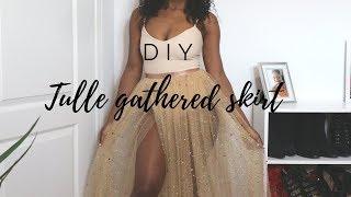 DIY | COACHELLA INSPIRED- TULLE GATHERED SKIRT