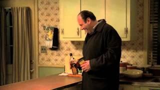 The Sopranos - Tony laughs at Bobby's hunting apparel