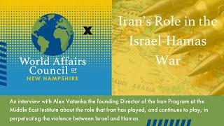 Iran's Role in Hamas - Israel Conflict