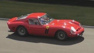 18 Ferrari 250 GTO in action @ Le Mans Classic