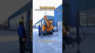 All-Terrain Water Well Drill with Strong Diesel Power