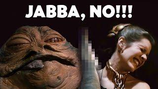 What Really Happened Between Jabba The Hutt and Princess Leia...