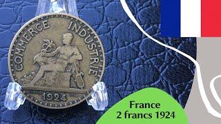 Coin France 2 francs 1924 - République française