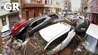 Inundaciones dejan decenas de muertos en Valencia