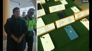 Aeropuerto Jorge Chávez: Detienen a sujetos que pretendían viajar con 18 iPhone robados