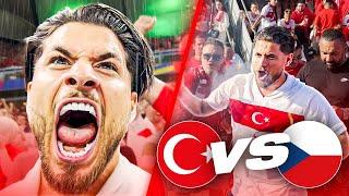 WIR SIND IM ACHTELFINALE  Türkei vs Tschechien Eskalation ! 